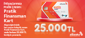 Vade farksız 25.000 TL ve uygun oranlı hoş geldin finansmanı!