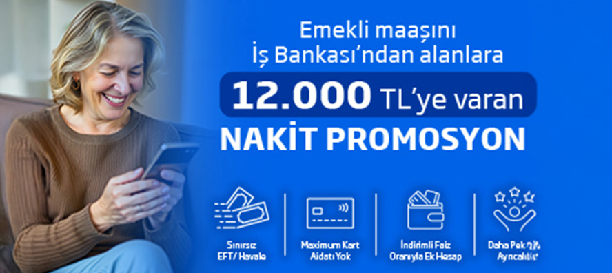 İş Bankasından 12.000 TL'ye Varan Promosyon!