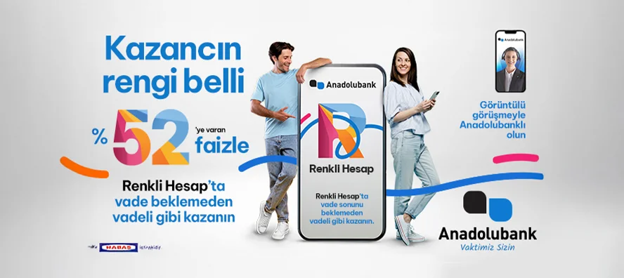 Görüntülü Görüşmeyle Renkli Hesap Açın, Her gün Kazanın!