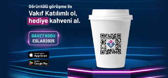 Vakıf Katılımlı ol, hediye kahveni al!